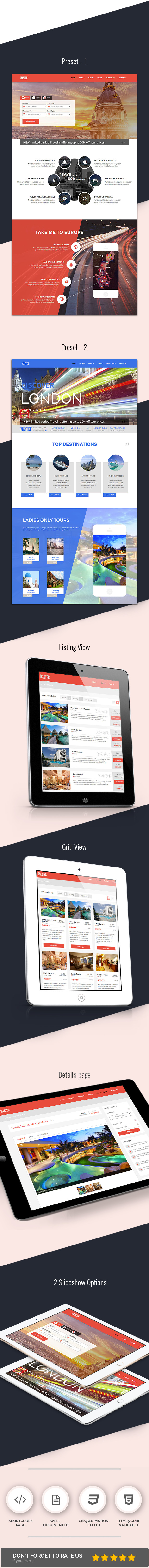 best travel template