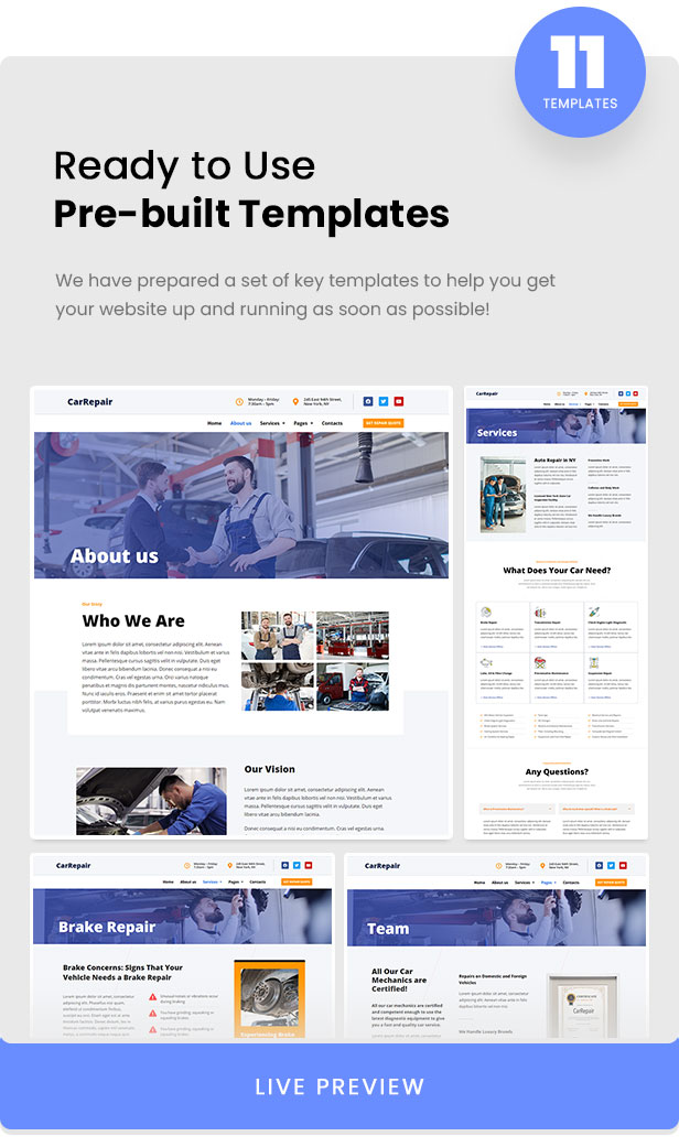 CarRepair - Local Business Template Kit - 2