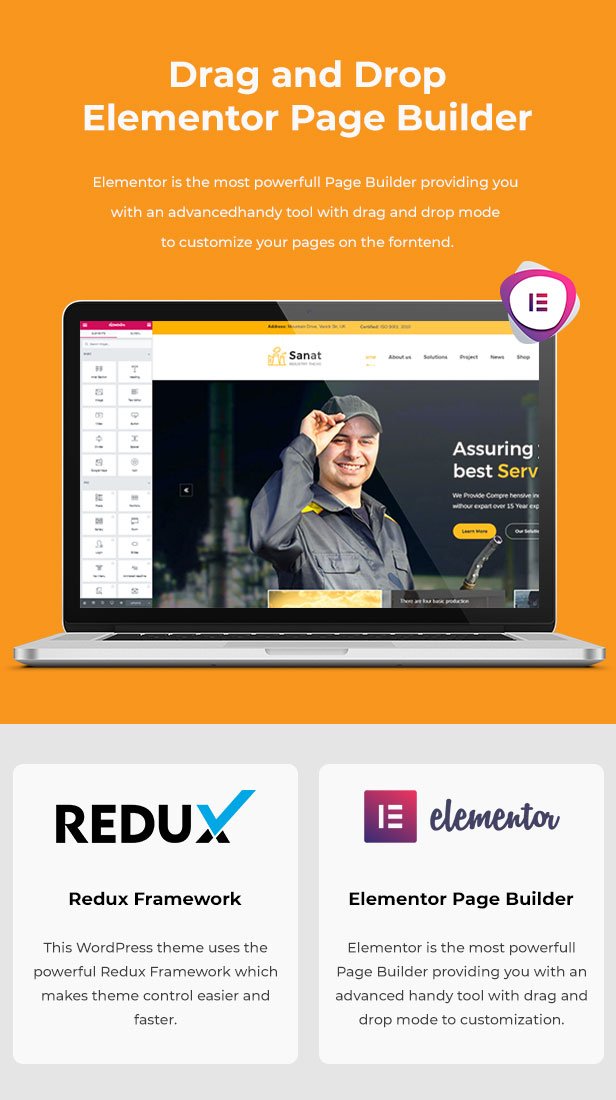 Sanat - Factory & Industry WordPress Theme - 5