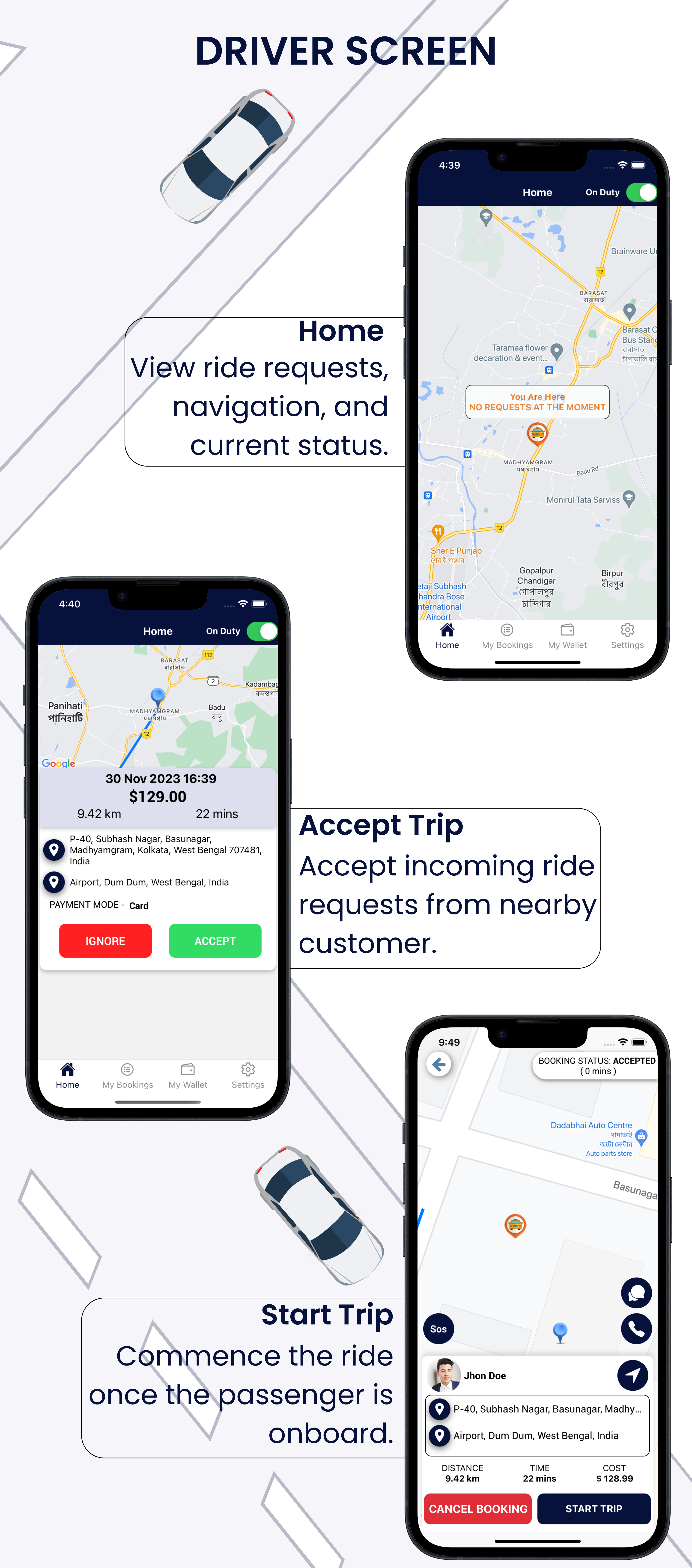 Exicube Taxi App - 8
