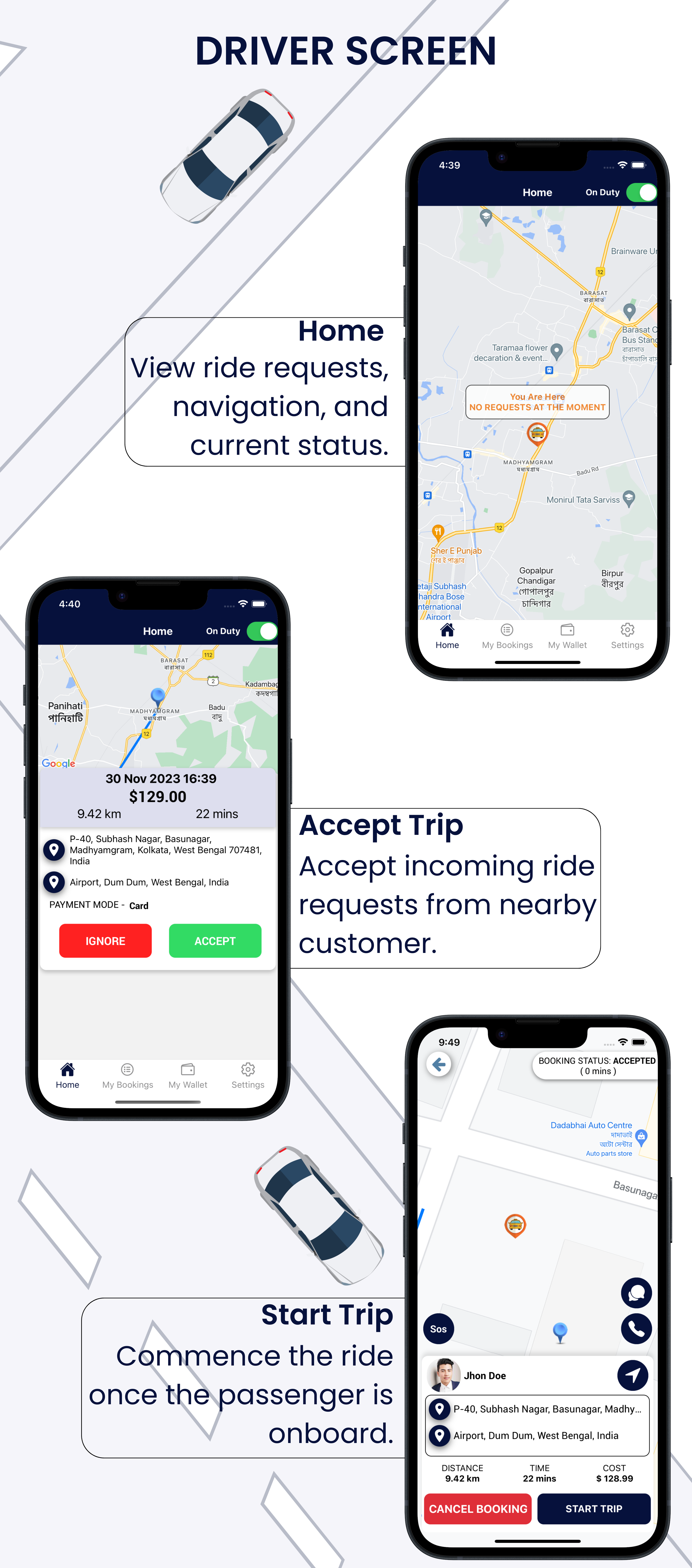 Exicube Taxi App - 9