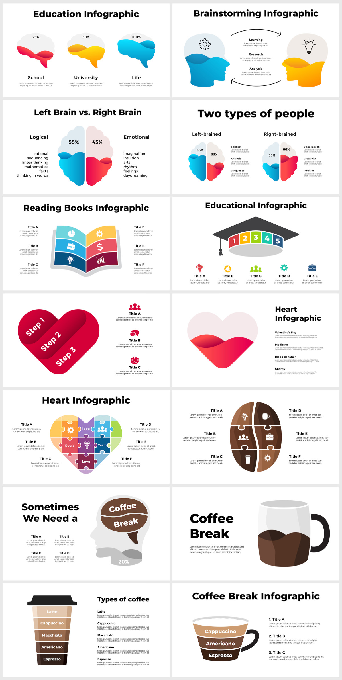 Wowly - 3500 Infographics & Presentation Templates! Updated! PowerPoint Canva Figma Sketch Ai Psd. - 166