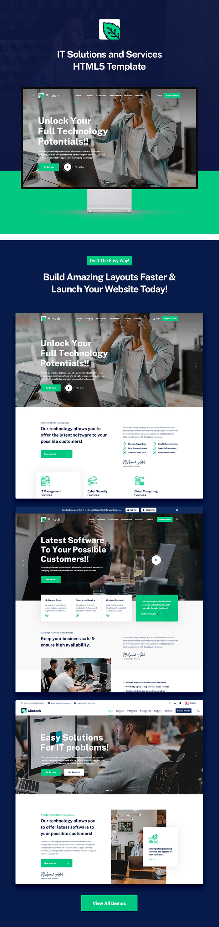 Mintech - IT Solutions & Services HTML5 Template - 5