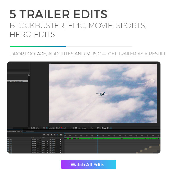 Trailer Mega Toolkit After Effects - 1