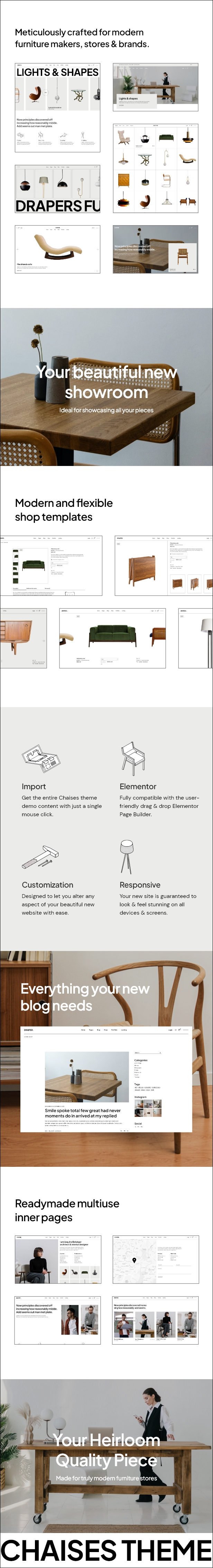 Chaises - Furniture WooCommerce WordPress Theme - 1