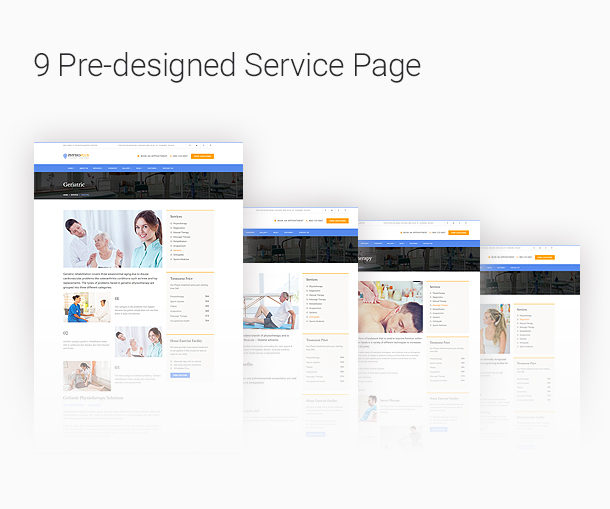 Redesign Medical pages