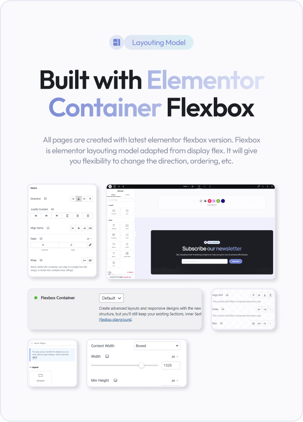 OneSecond - Email Marketing Service Elementor Template Kit - 4