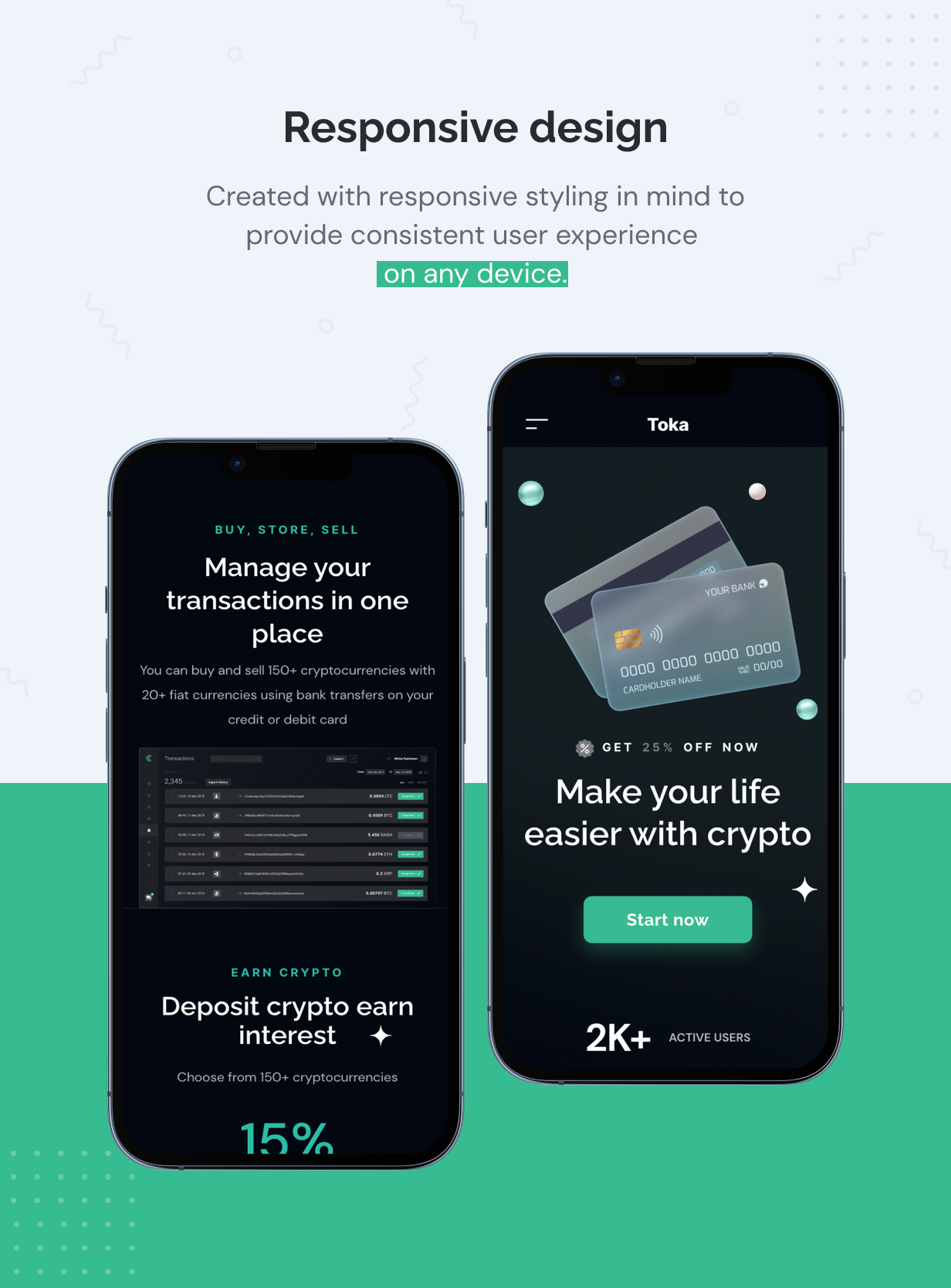 Toka - NFT & Crypto WordPress Theme 6