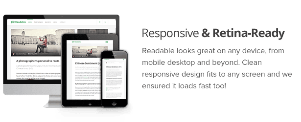 Readable — WordPress Blog Theme Focused on Readability - 1