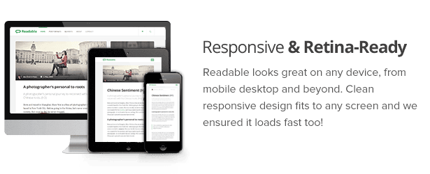 Readable - Blogging WordPress Theme Focused on Readability - 1