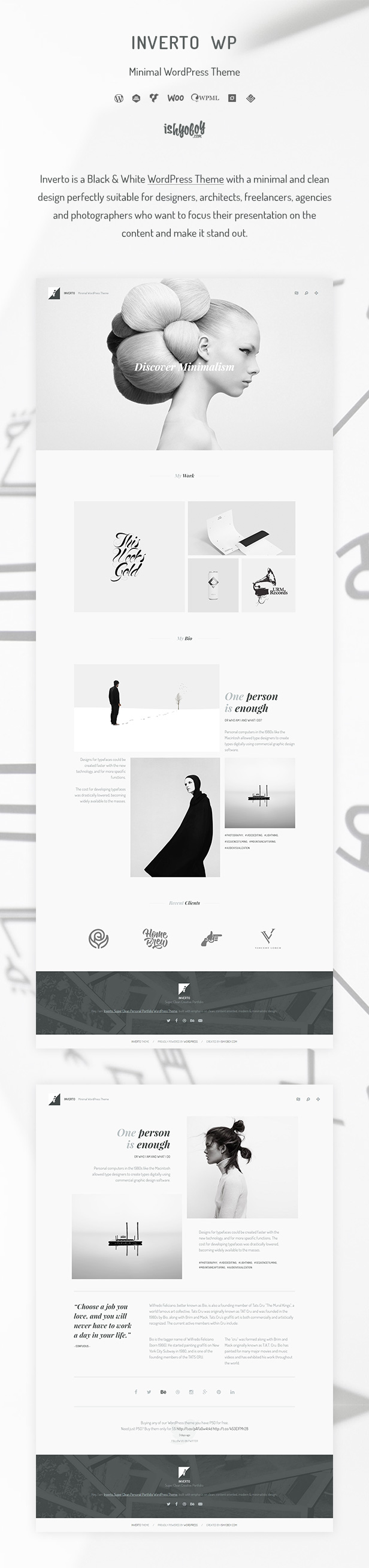 IshYoBoy | Inverto - Minimal WordPress theme