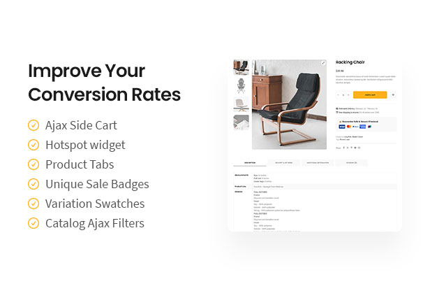 Sedona Shop | Furniture Interior Decor WooCommerce WordPress Theme