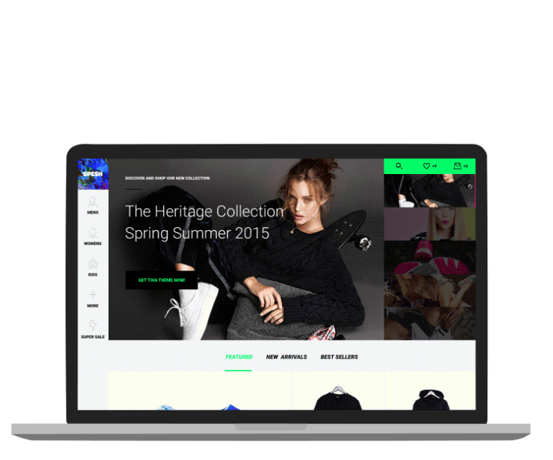 Spesh | Responsive eCommerce HTML Template - 4