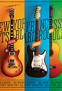 Rock Festival Guitars