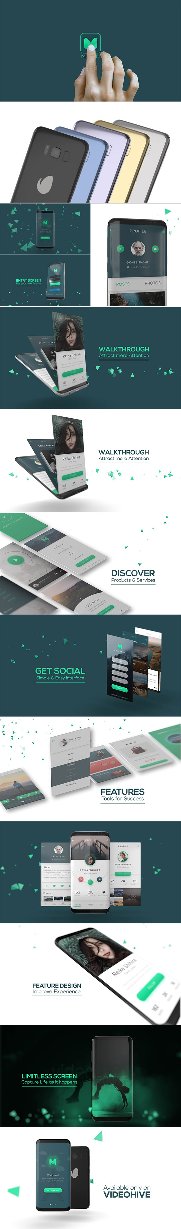 Android App Promo Mock-Up Kit - Free After Effects Templates | VideoHive 20042116