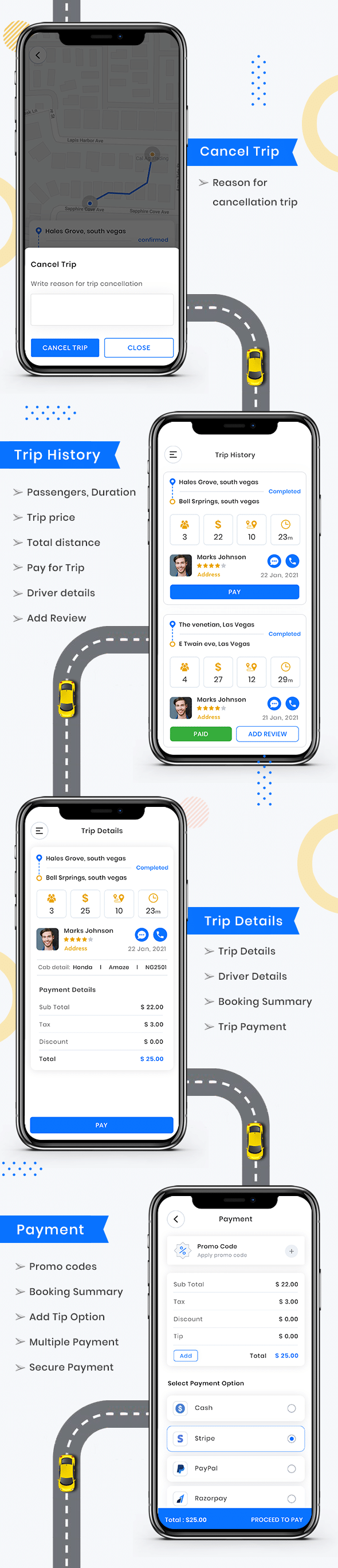 CabME - Flutter Complete Taxi Booking Solution - 7