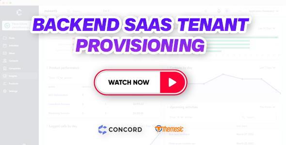 SaaS module for Concord - Transform your CRM into a Powerful Multi-Tenancy Solution - 8