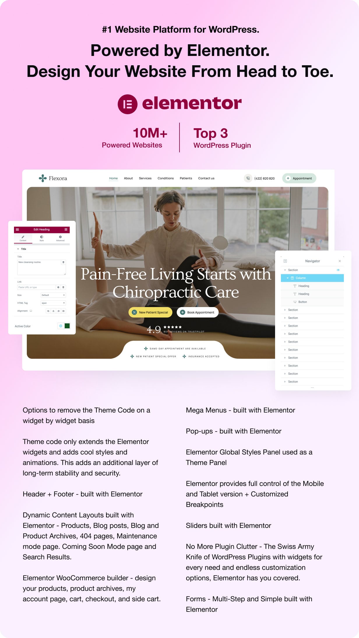Flexora – Chiropractors Message and Physical Therapists WordPress Theme - 2