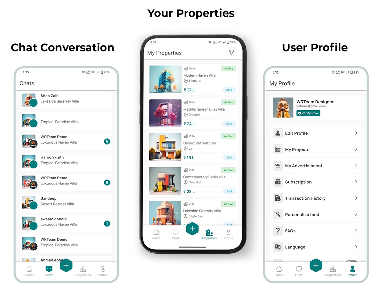 eBroker - Real Estate Property Buy-Rent-Sell Flutter app with Laravel Admin Panel | Web Version - 12