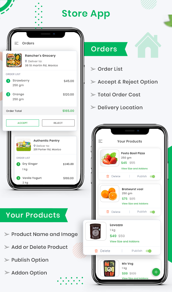 GroMart | Grocery Store App | Grocery Delivery | Multi -Vendor Grocery App - 11