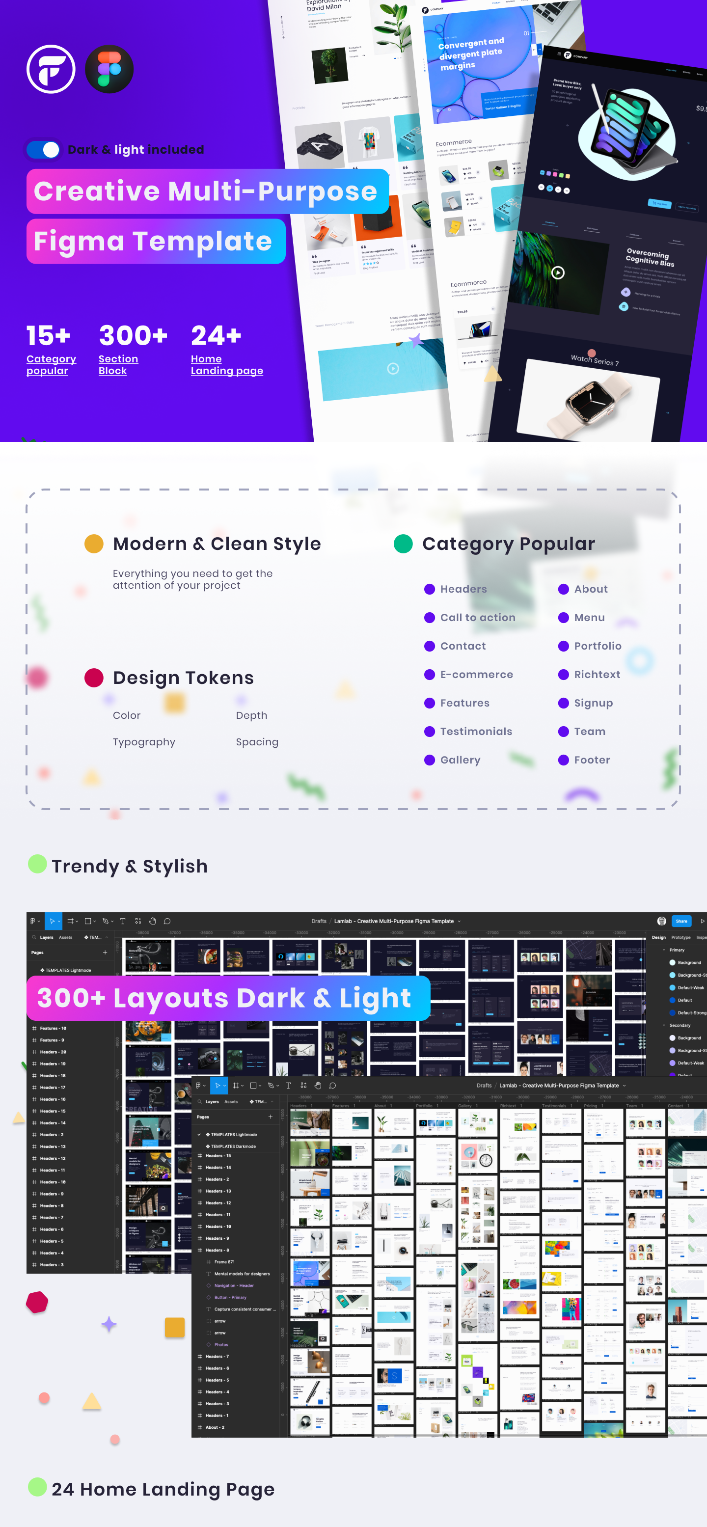 Lamlab - Creative Multi-Purpose Figma Template - 1