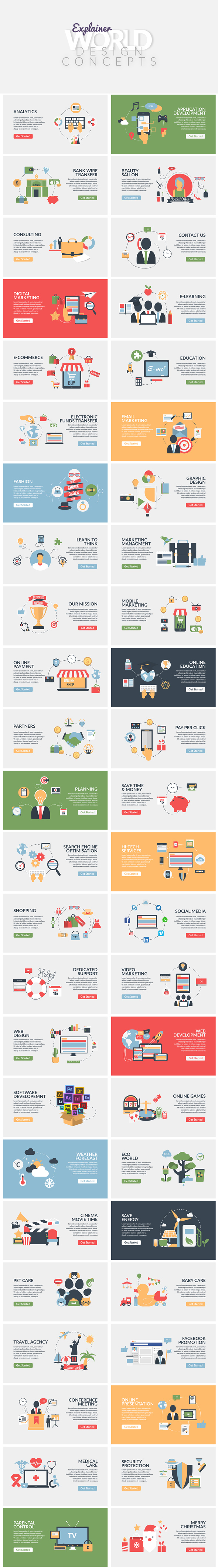 Explainer World Essential Graphics | Mogrt - 17