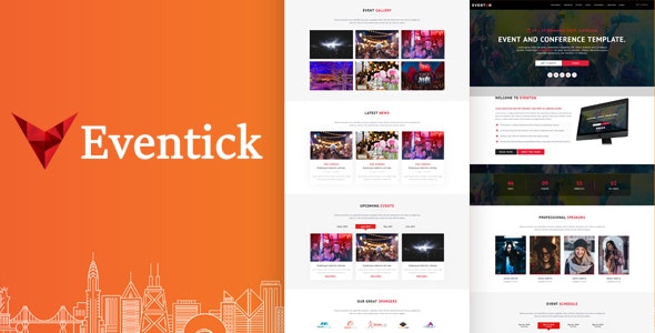 Eventick - Event & Conference HTML Template - Events Entertainment