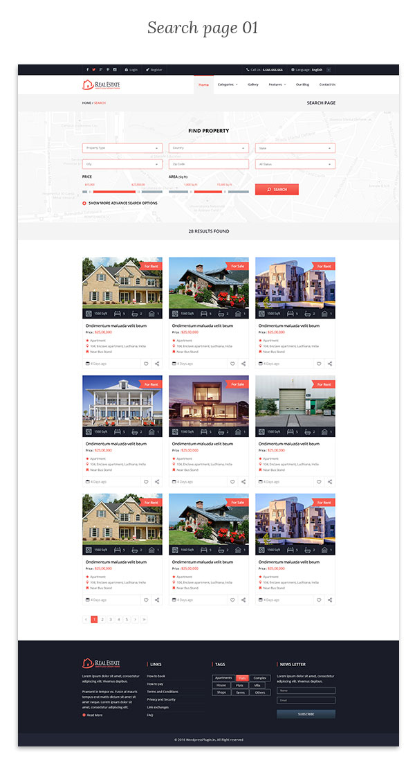 real estate custom script