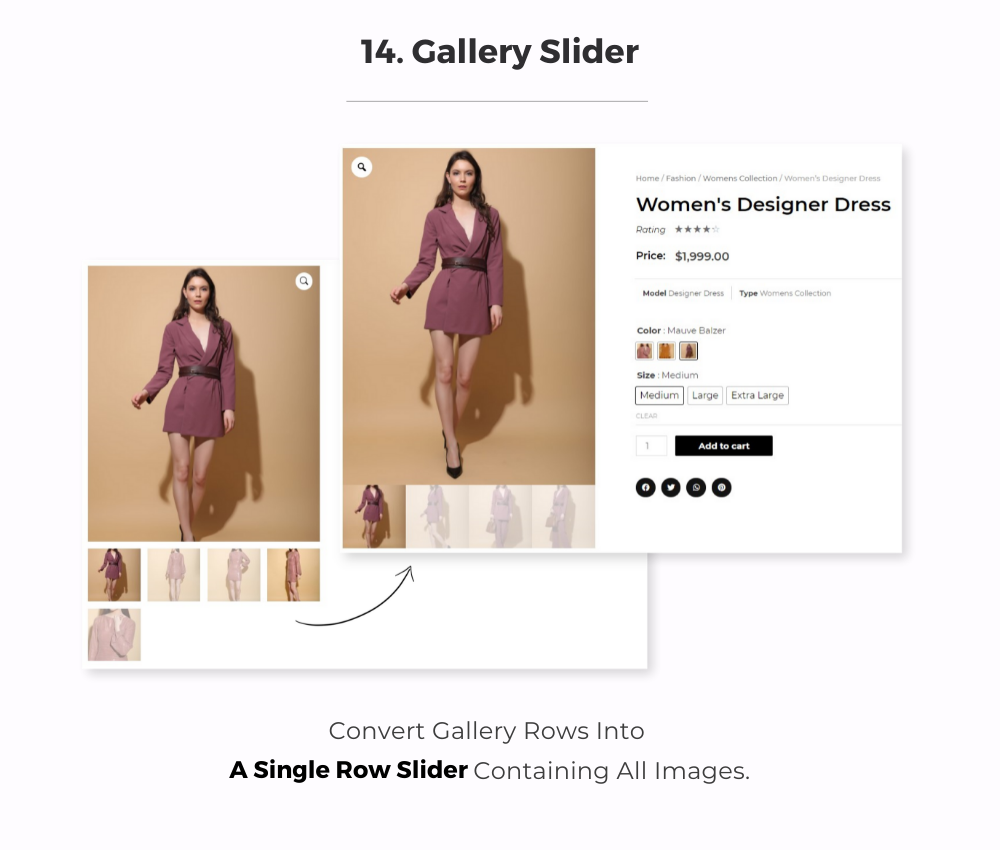 WooCommerce Gallery Slider