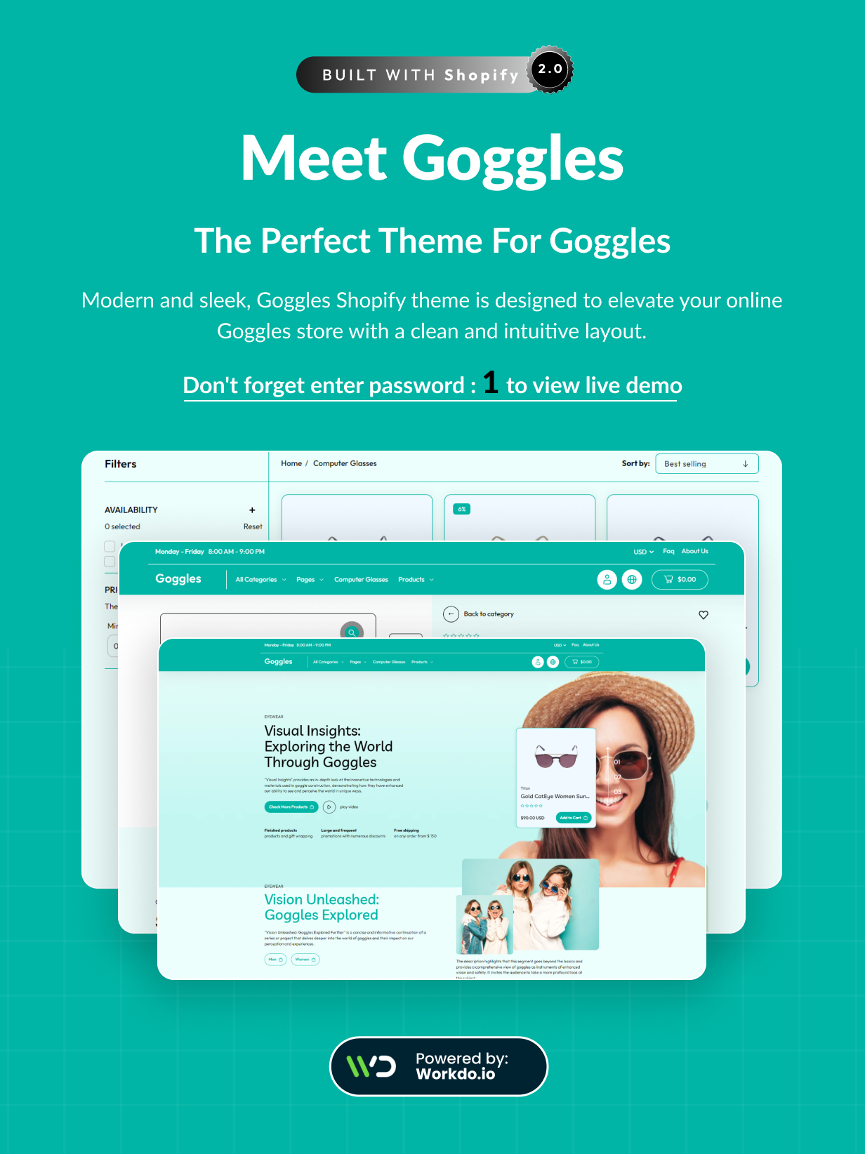 Goggles - Optometrist & Eyeglasses Shopify 2.0 Store - 8