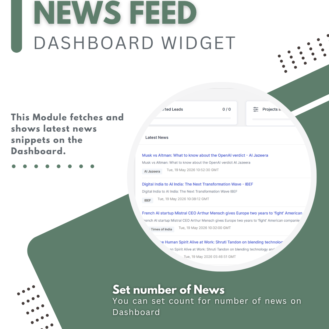 News Feed Module For Perfex CRM - 1