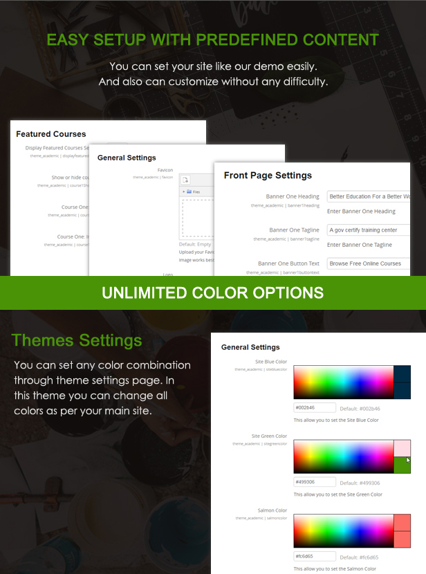 Academic - Responsive Moodle Theme - 3