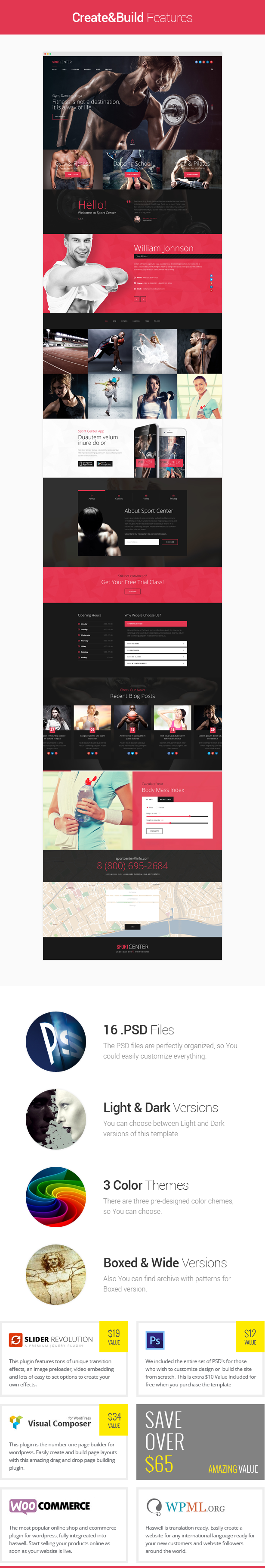 SportCenter | Gym WordPress Theme - 6