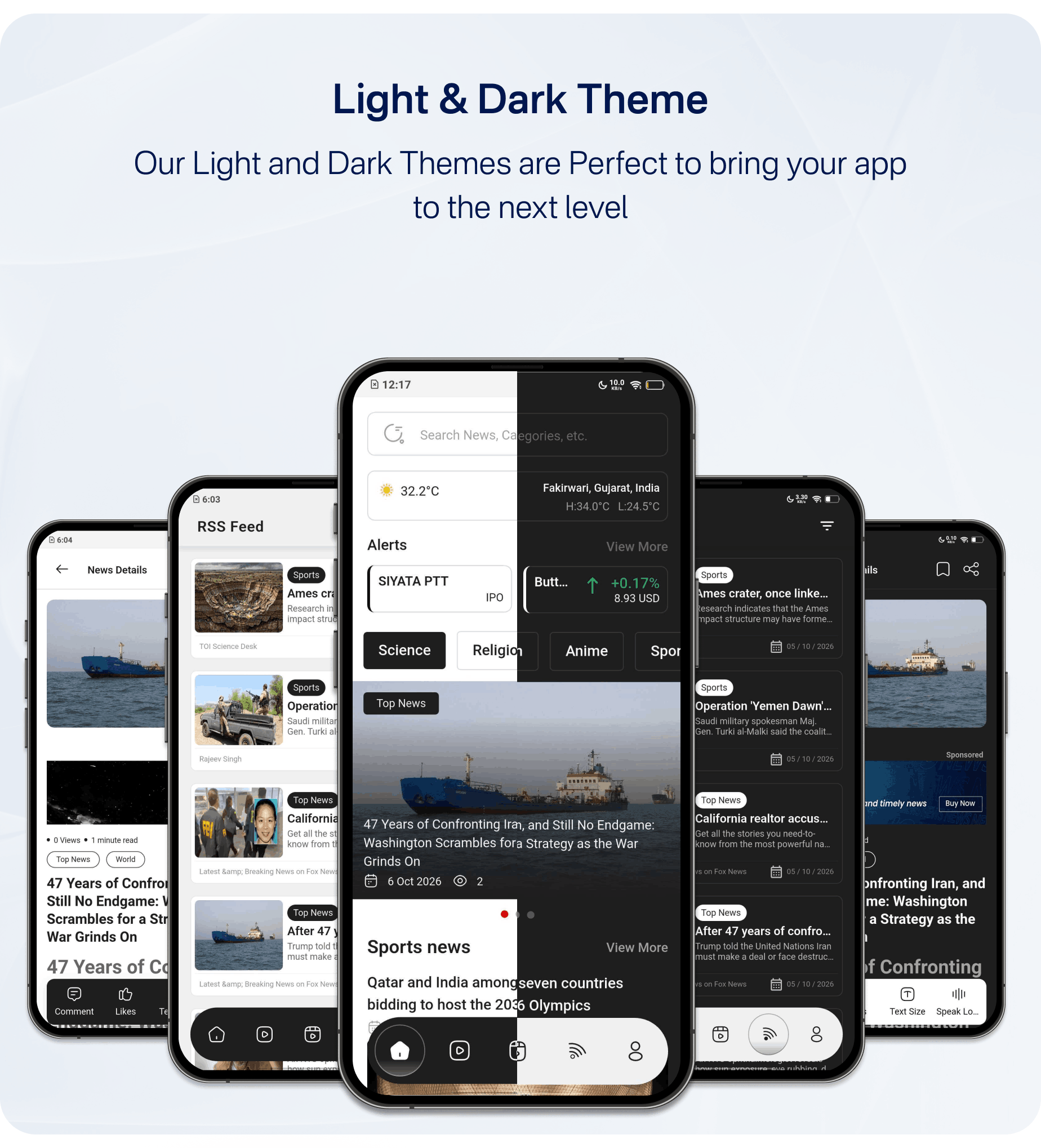 News App and Web - Flutter News App for Android and iOS App | Laravel Admin Panel + News Website - 9