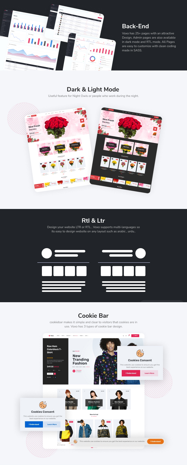 Voxo Multipurpose Ecommerce HTML Theme