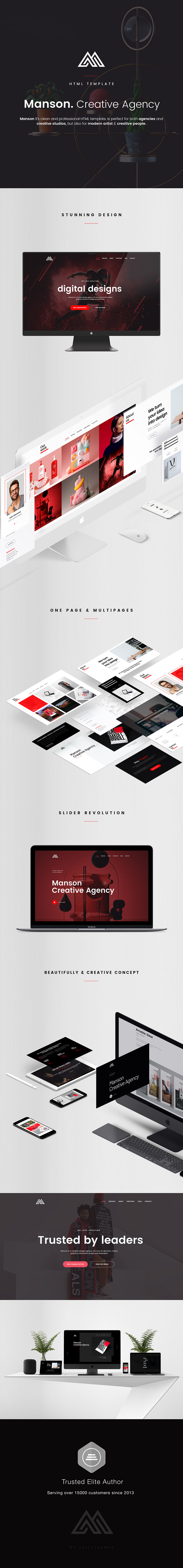 Manson - Creative Agency HTML Template - 2