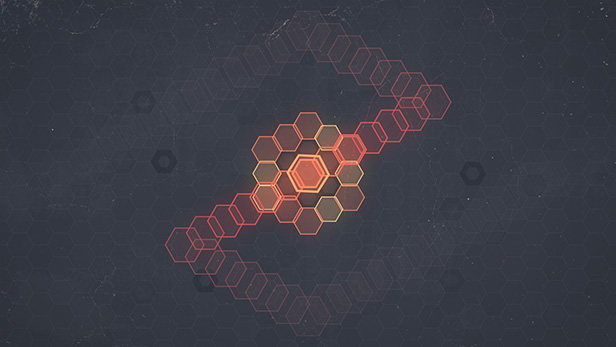 Hexagon Geometric Logo - 6