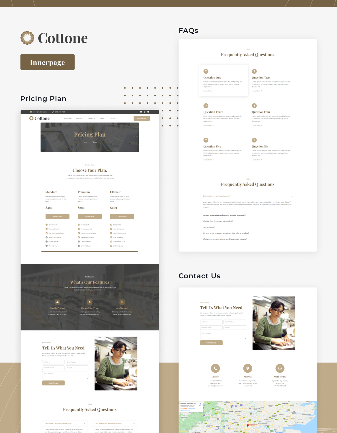 Cottone | Textile & Garment Industry Elementor Template Kit - 5