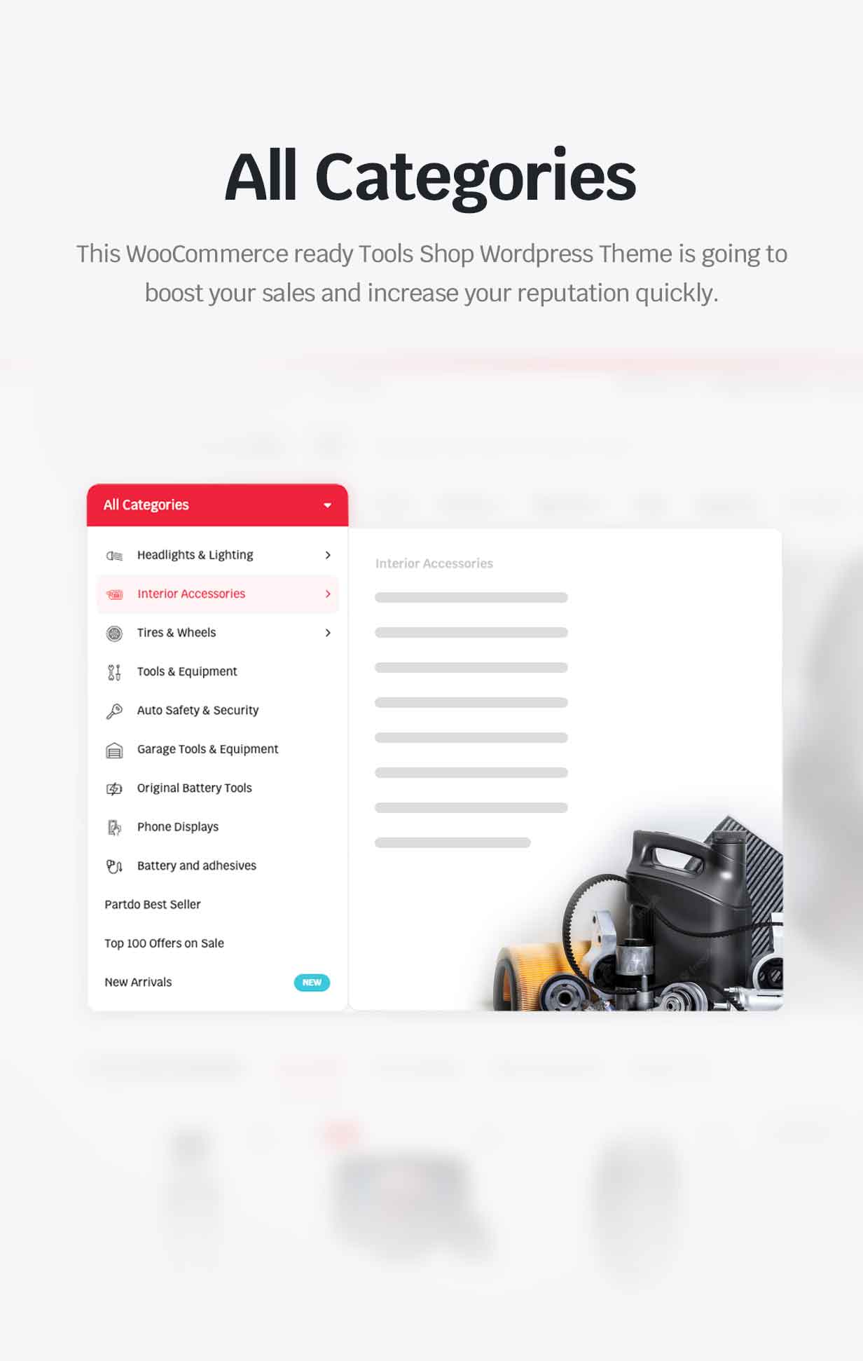 Partdo - Auto Parts and Tools Shop WooCommerce Theme - 7