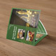 Square Trifold for Food Menu-V10
