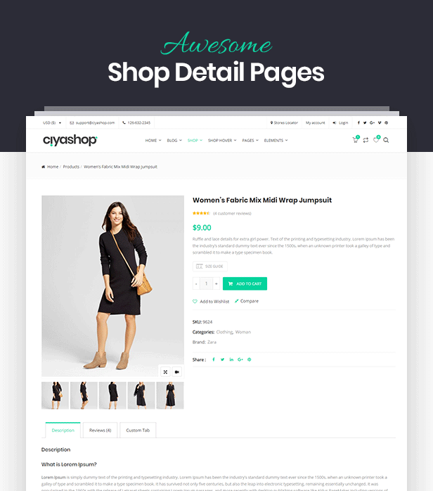 CiyaShop - Responsive Multi-Purpose WooCommerce WordPress Theme - 17