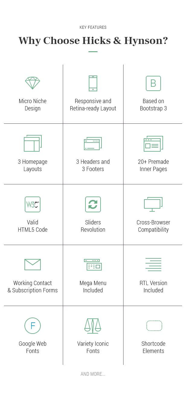 Hicks & Hynson - Law Firm HTML Template - 2