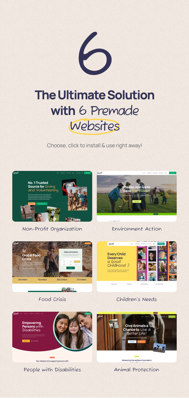 Charity WordPress Theme