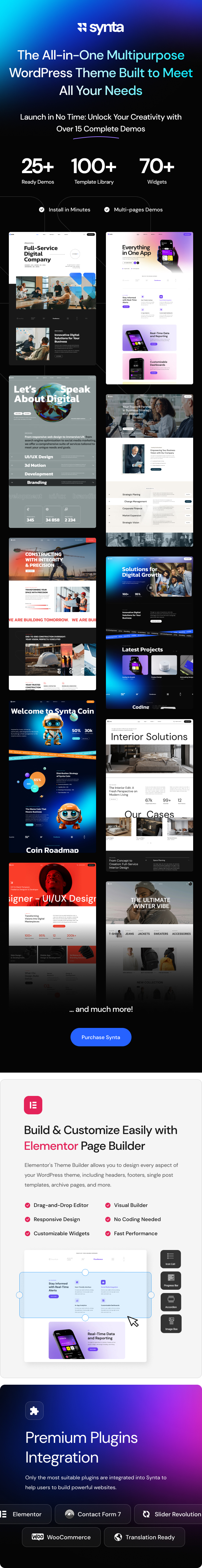 Synta - Multipurpose WordPress Theme - 1