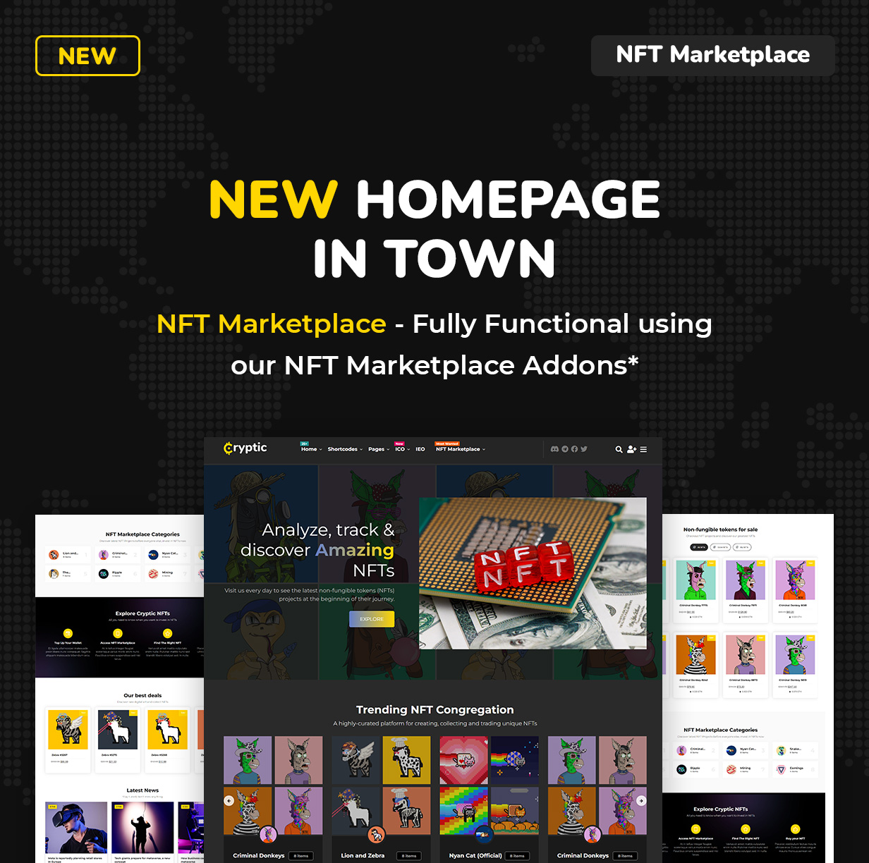 Cryptic - Cryptocurrency WordPress Theme - 3