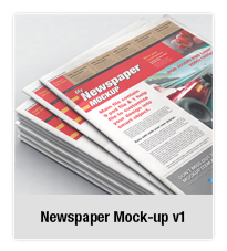 Download Newspaper Mock-up v2 by kenoric | GraphicRiver