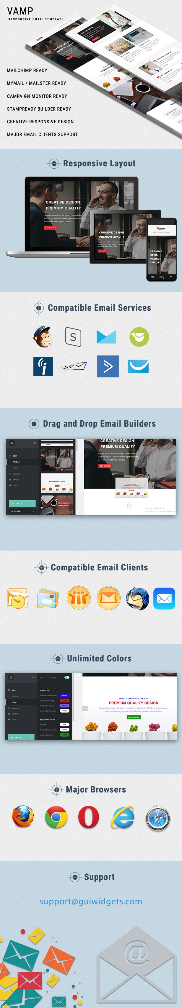 Vamp Email Template