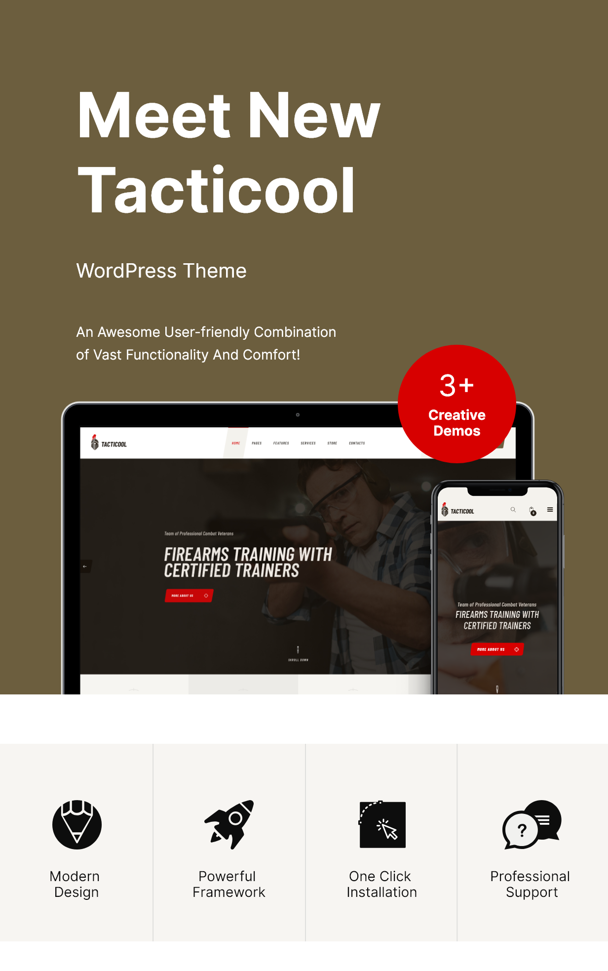 Tacticool Theme Nulled 