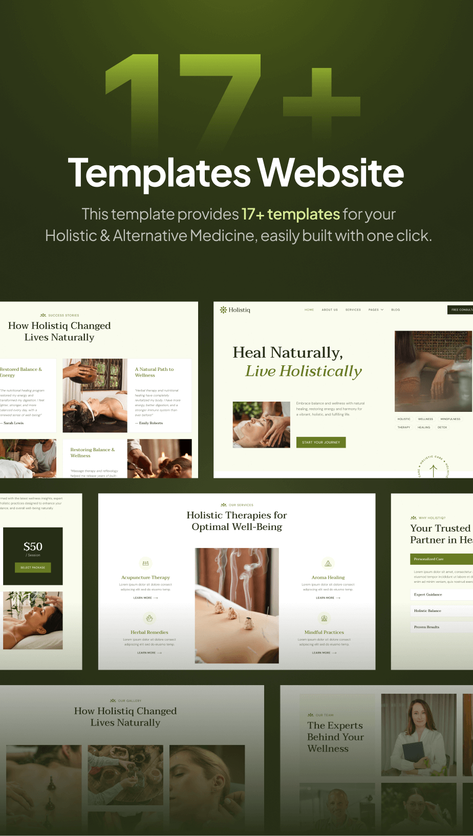 Holistiq – Holistic Wellness & Alternative Medicine FSE WordPress Theme - 4