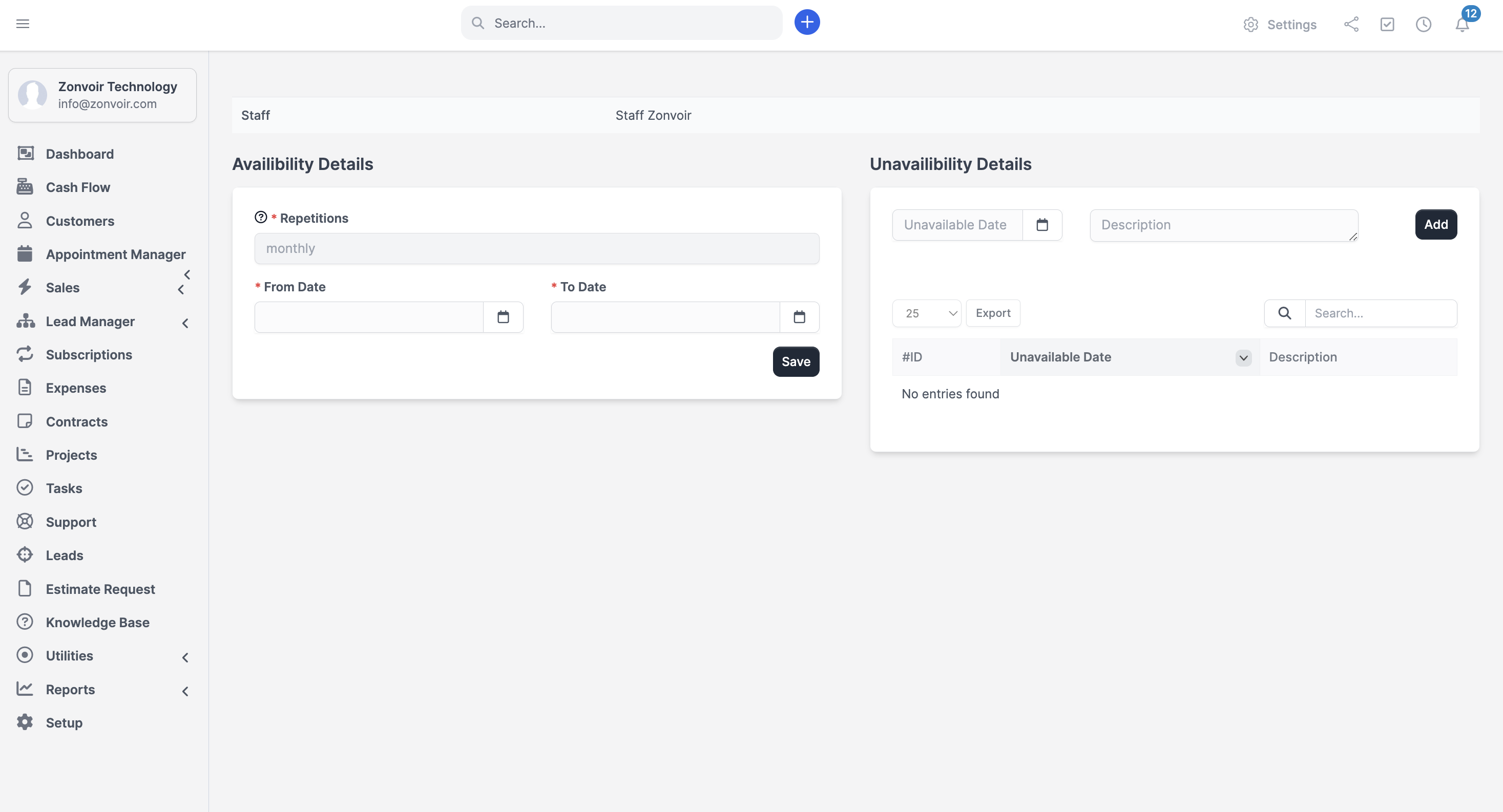 Appointment Module for Perfex CRM - 16
